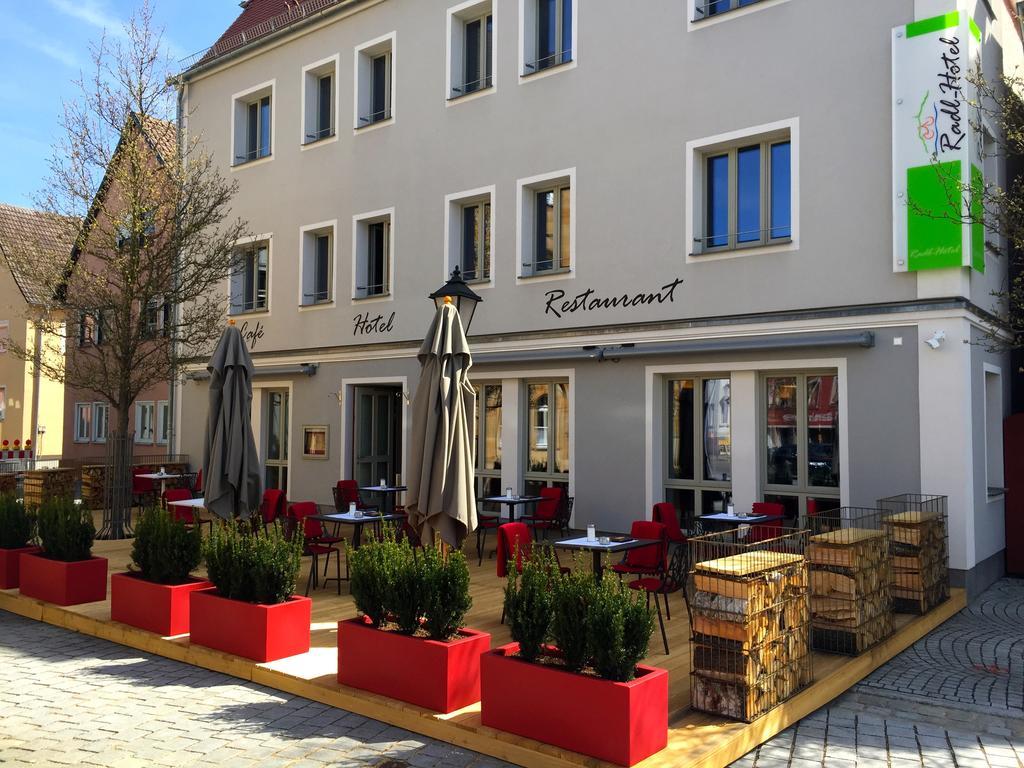Hezelhof'S Radl-Hotel Вассертрюдінген Екстер'єр фото